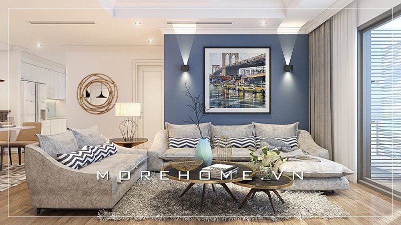 Top 13 mẫu sofa phòng khách sang trọng trong thiết kế phòng khách căn hộ hiện đại 2022-2023